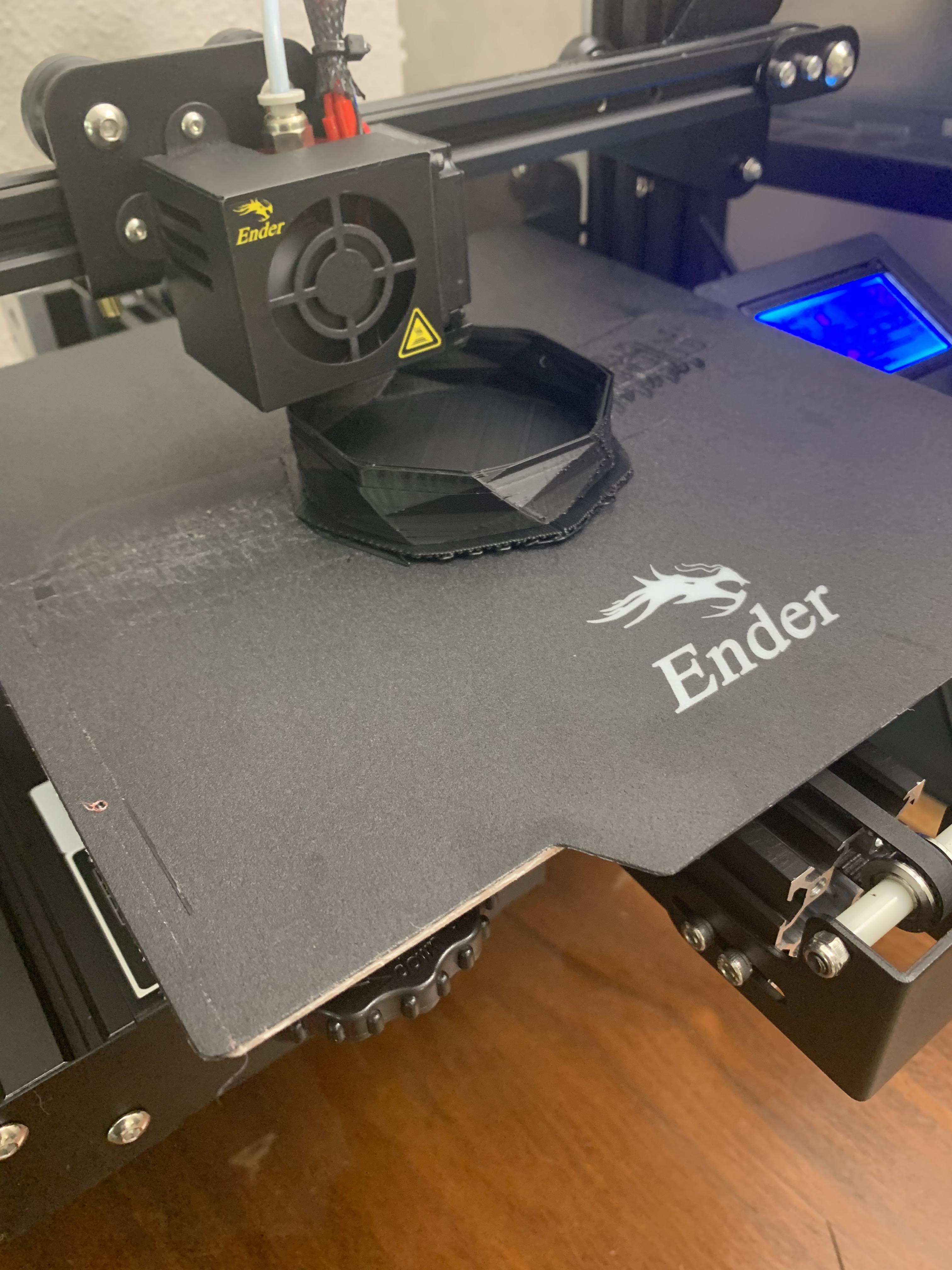 So I Just Got My First 3d Printer The Ender 3 Pro Everything I Print Though Comes With A Weird Bottom Layer That Doesn T Show In The Creality Software Anyway To Fix