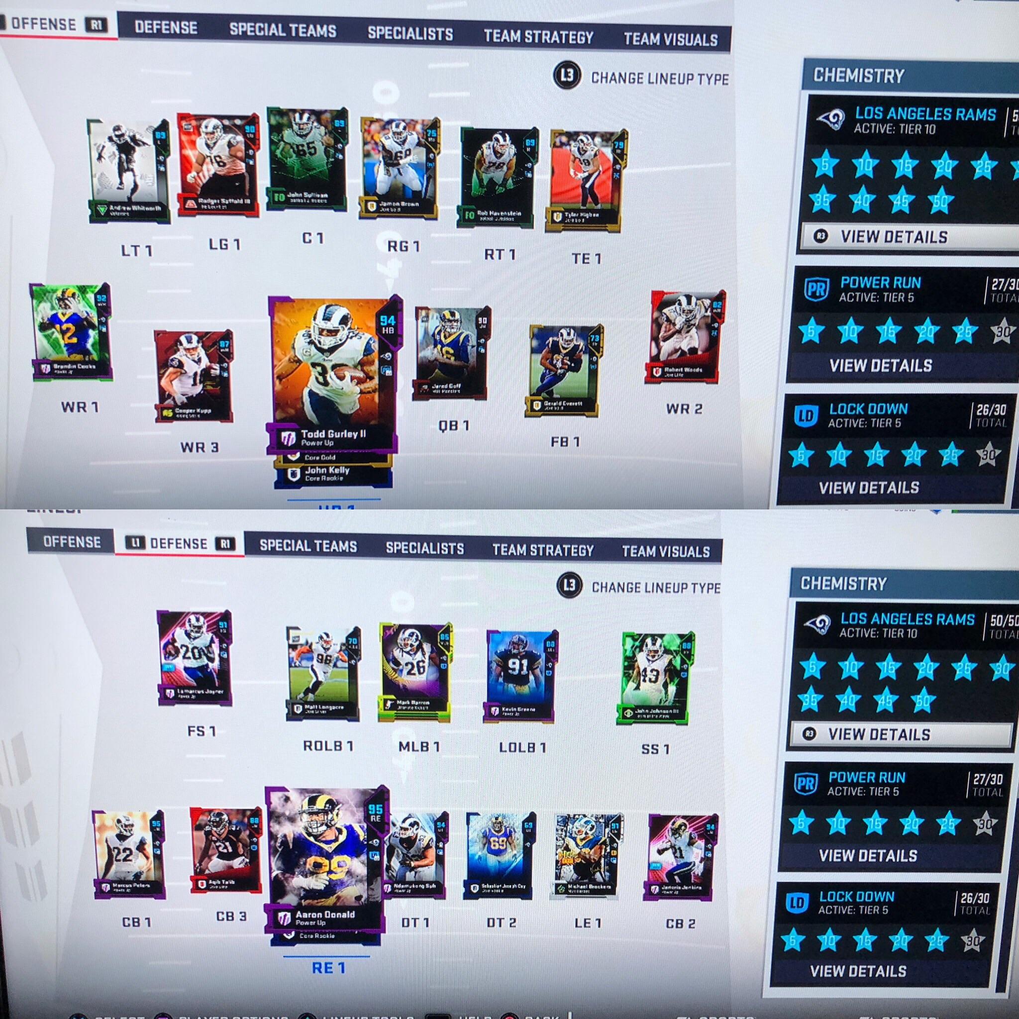 I'll prob follow a similar cadence to 21, assuming we get two team diamonds drops. Rams 50 50 Theme Team Maddenultimateteam