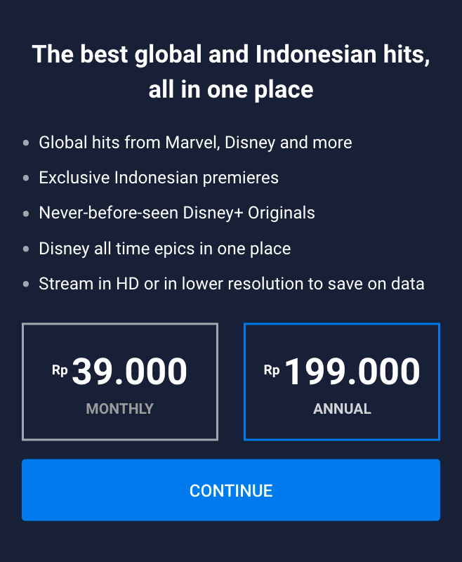 Nikmati semua film terbaik dunia dan indonesia di disney+ hotstar bersama telkomsel. Disney Hotstar Indonesia Pricelists R Disneyplus