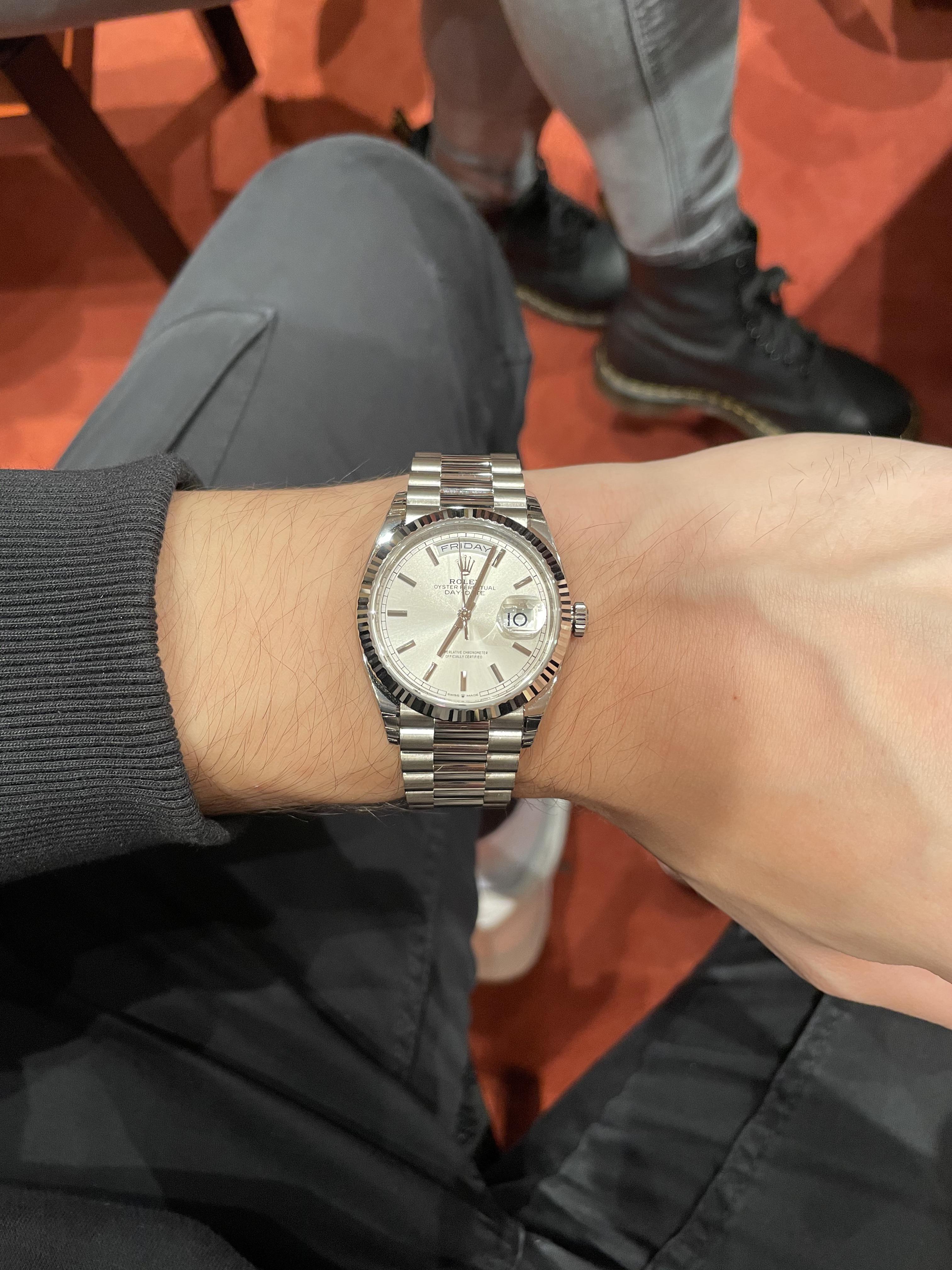 Is Day Date 36mm The Right Size For My Wrist R Rolex