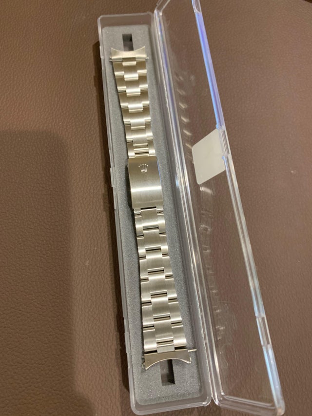Wts Rolex 19mm 78350 Bracelet W 557 End Links Like New Watchexchange