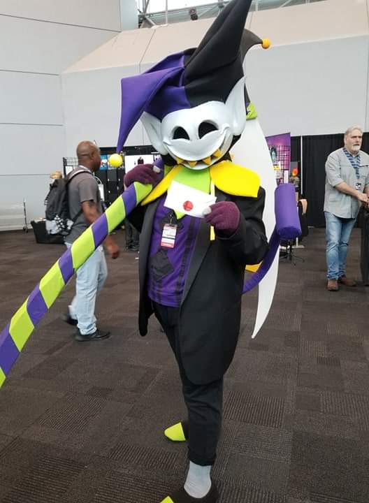 The main characters celebrate papyrus' birthday! Bringing the CHAOS to New York Comic Con : Deltarune