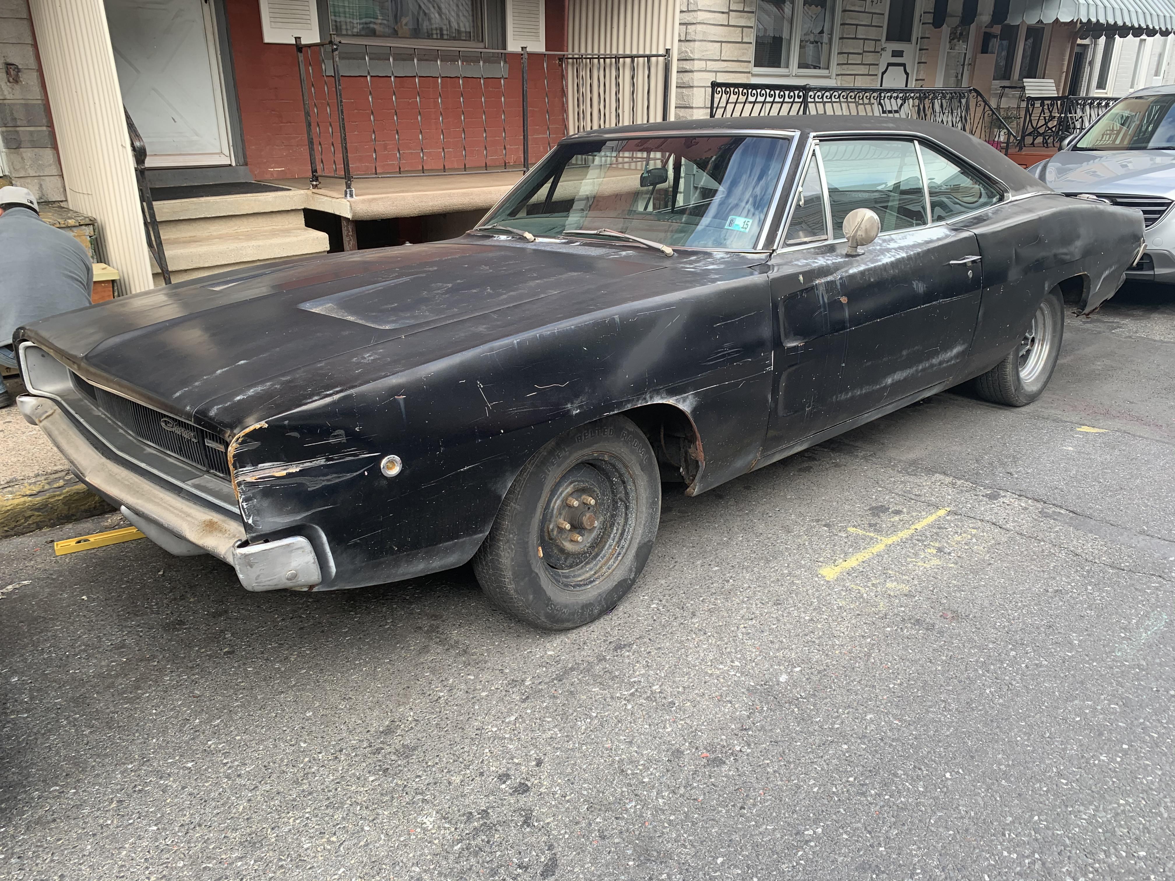 My Old Neighbors Dilapidated 1968 Charger He S Had It All His Life 400k On The Original Motor Carporn