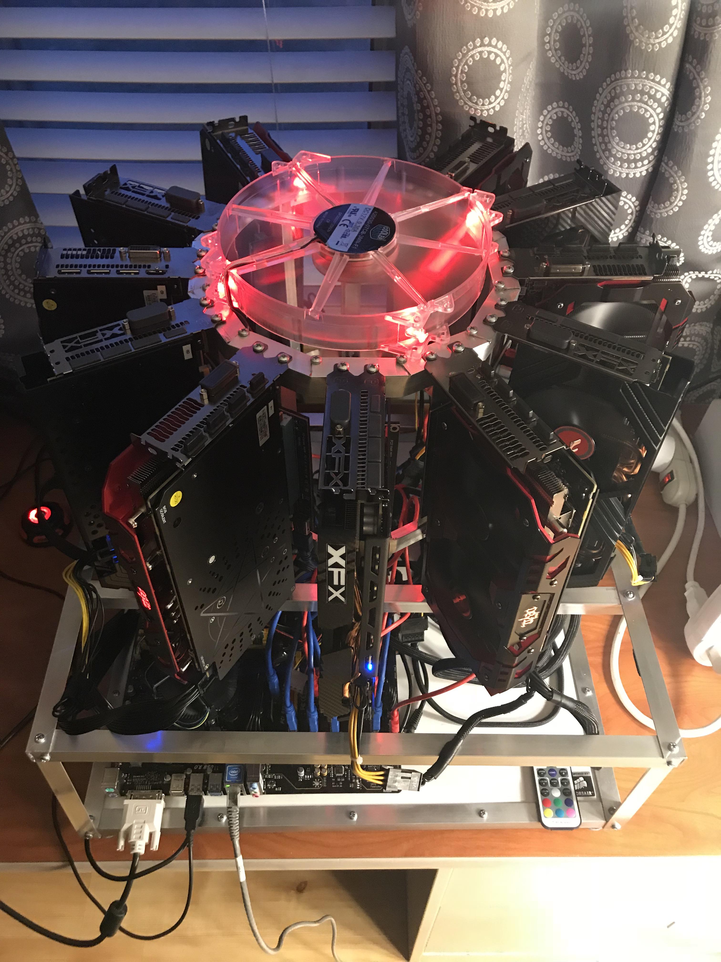 Cpu mining rig build part 2 here we are part 2 of our cpu mining rig build and here we are looking into how to actually tune and set your miners up in win …. My 12 Gpu Ethereum Miner Ethermining