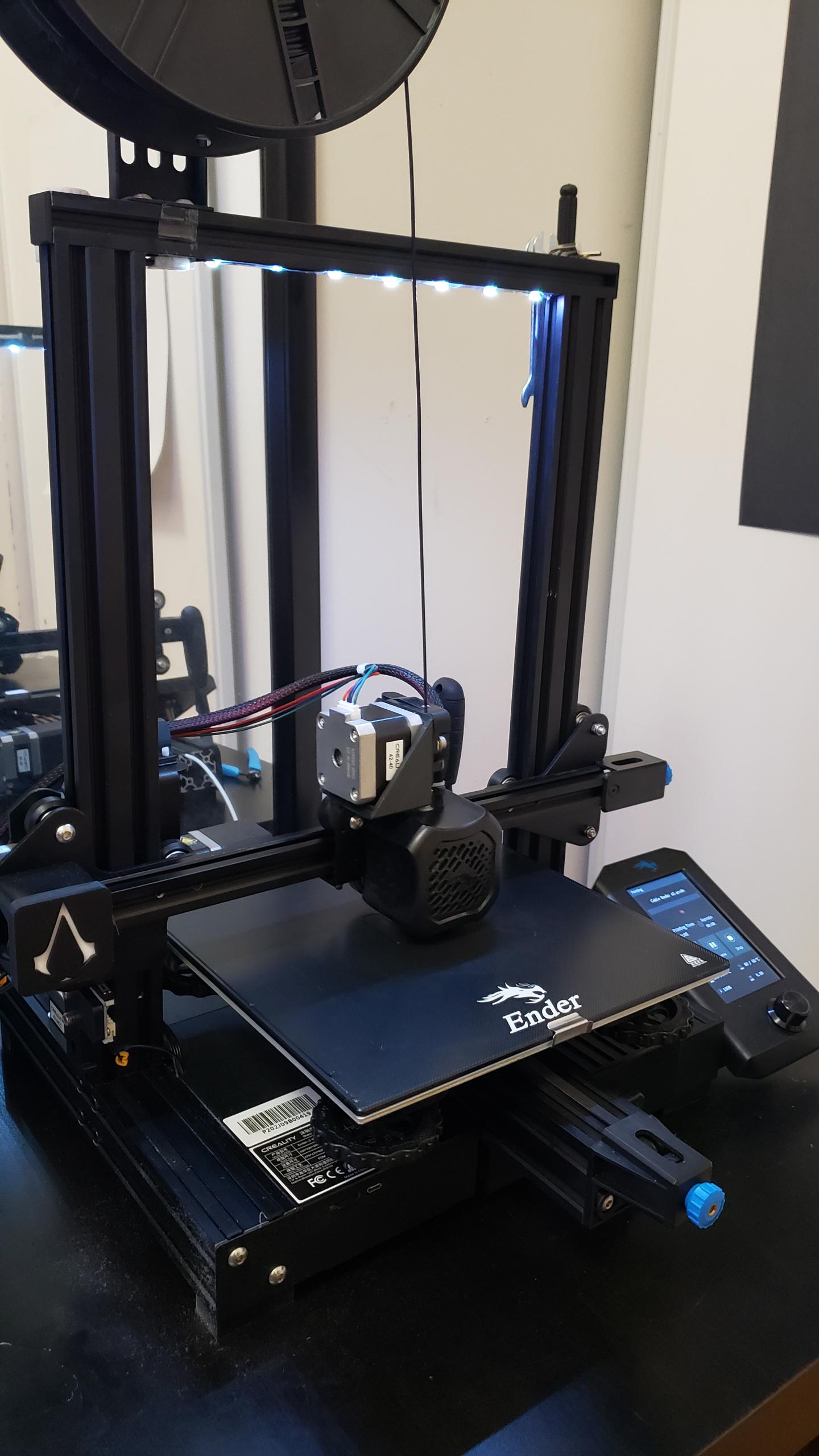 Modified My Ender 3 V2 To Be Direct Drive Also Did The Hotend Fix I Saw On The Chep Youtube Channel Ender3