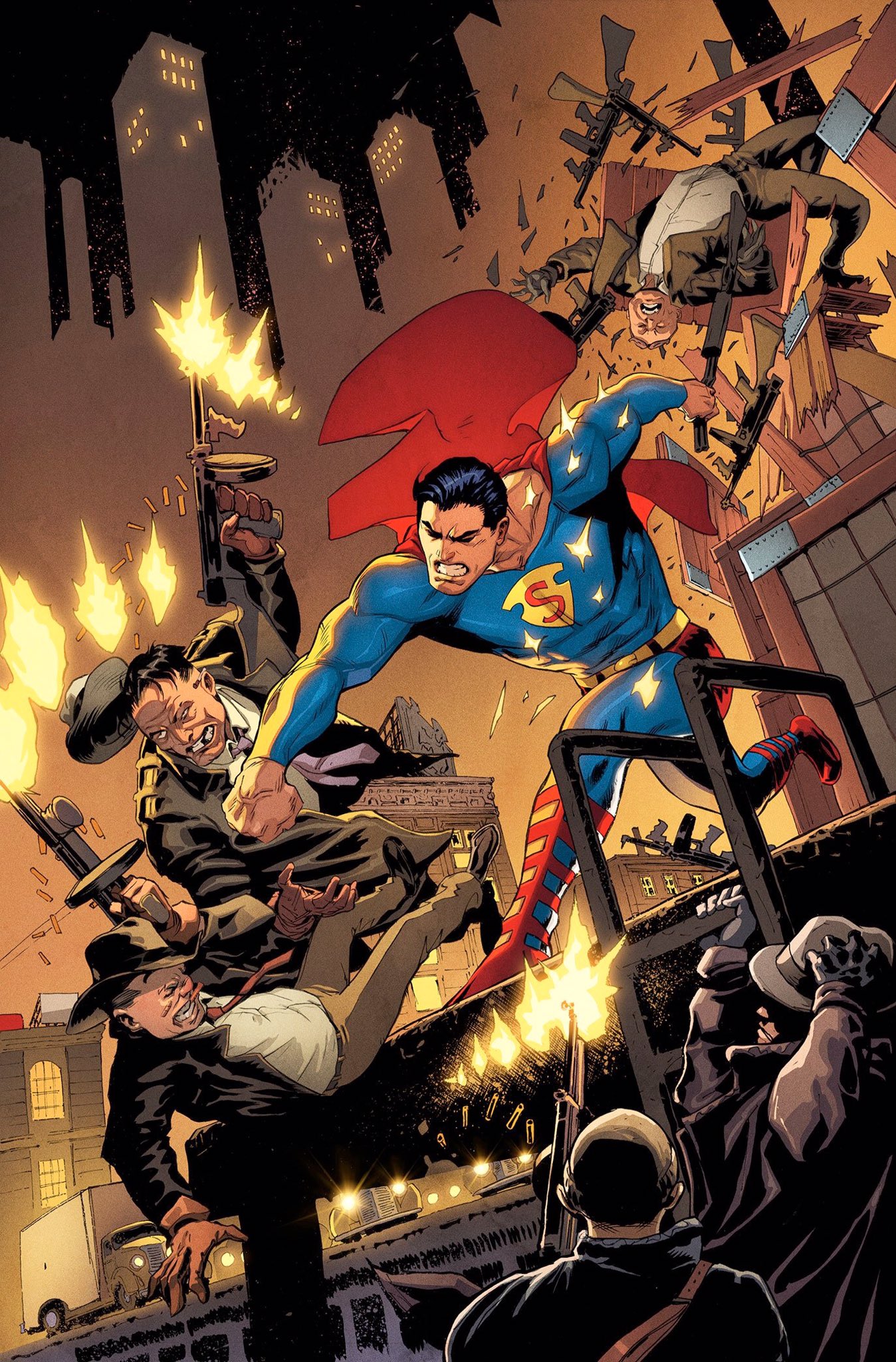 Golden Age Supes From Action Comics 1000 By Pat Gleason And Alejandro Sanchez Superman