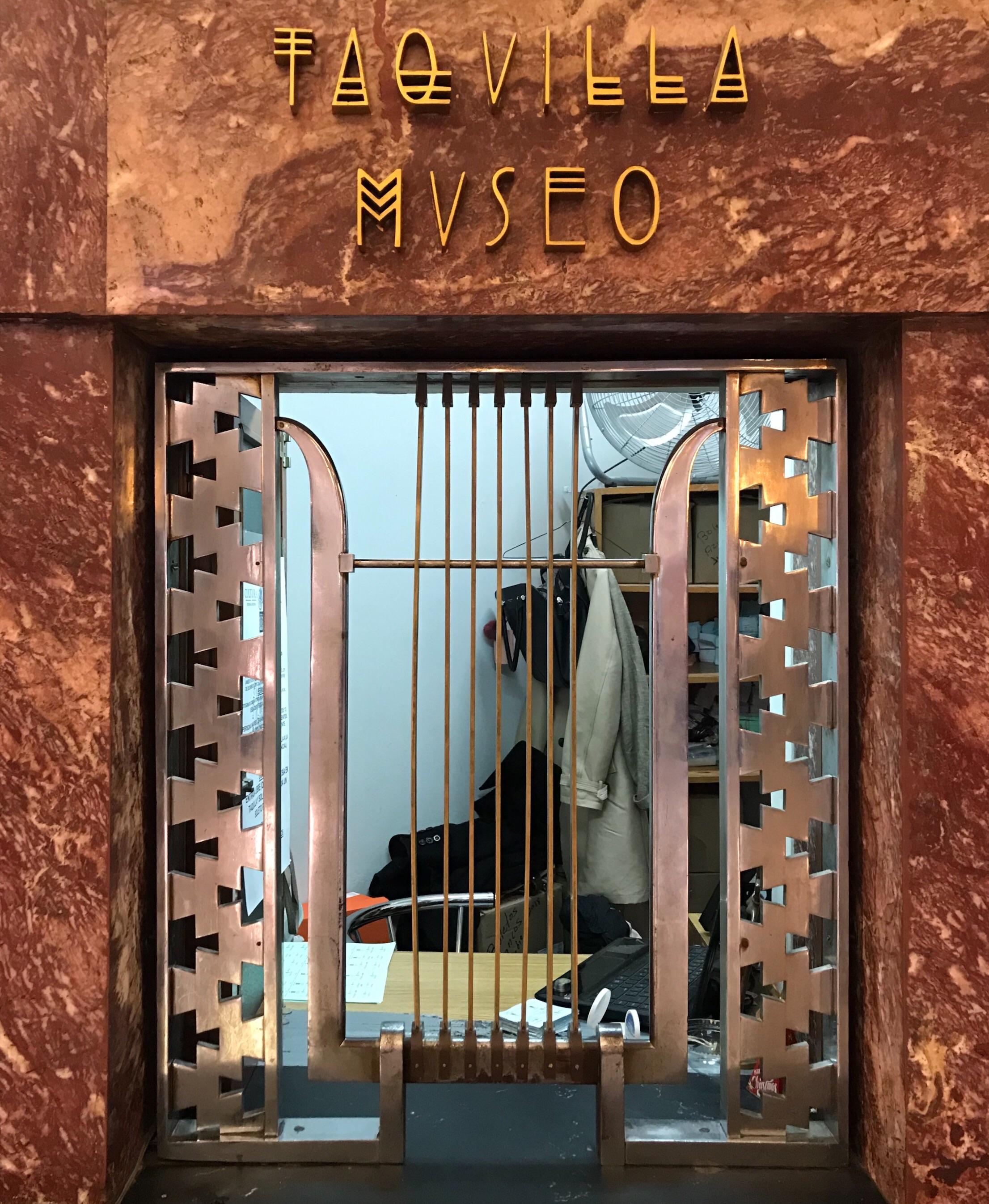 The Ticket Counter At Palacio De Bellas Artes Mexico City Typography