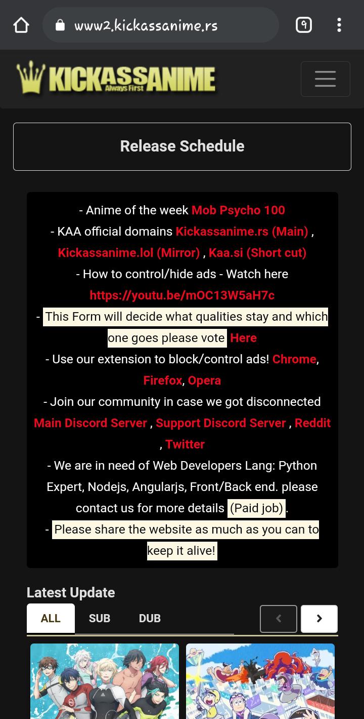 Here are 5 of the best reasons why you should. What S This Thing About Anime Of The Week Is It Something Like The Most Watched Anime During The Week R Kickassanime