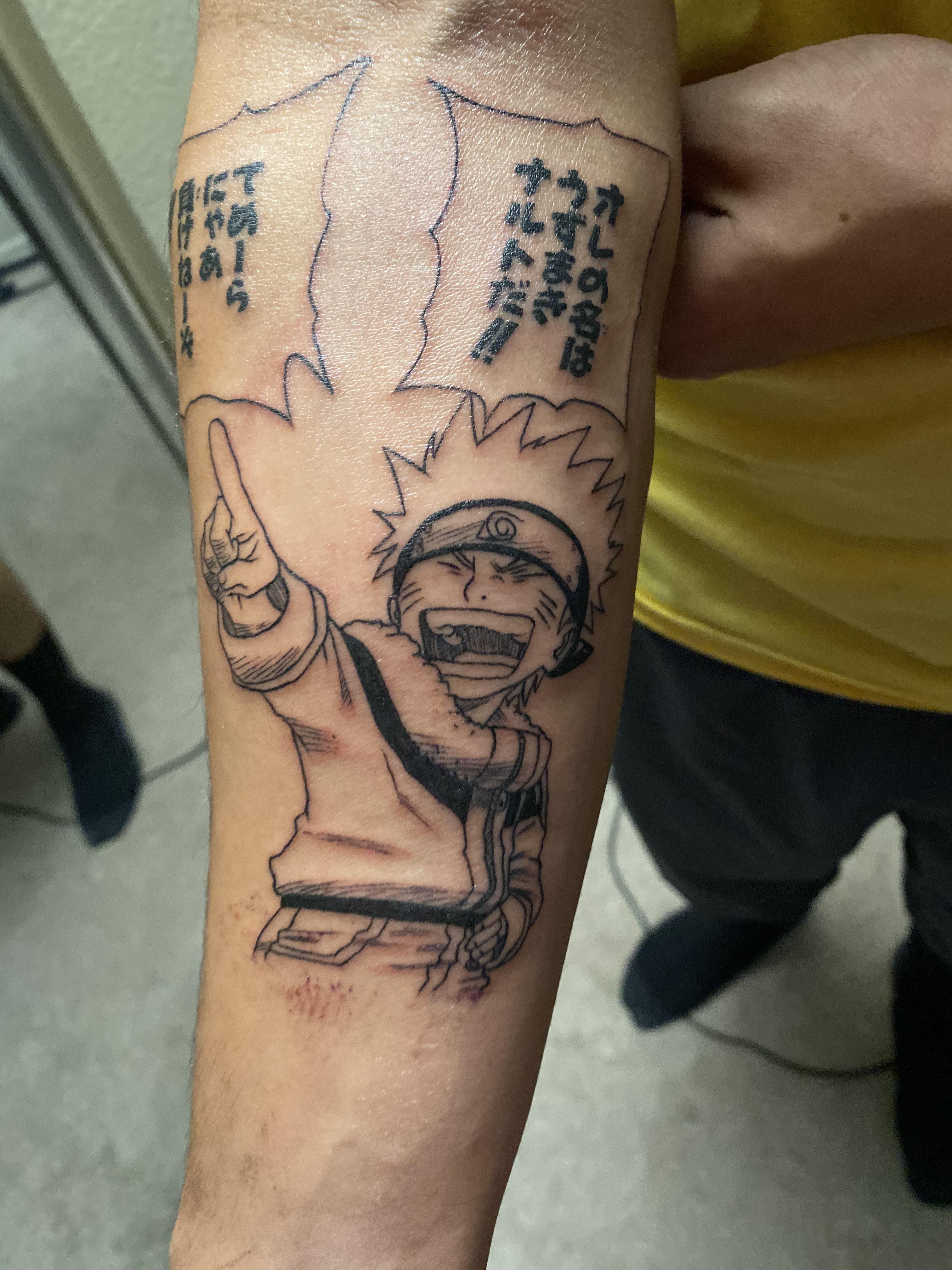 What are some of your favorite panels of the naruto manga quora. Naruto Manga Panel Done By Randon B Strutton Mortalitus Art In Upland Ca Tattoos