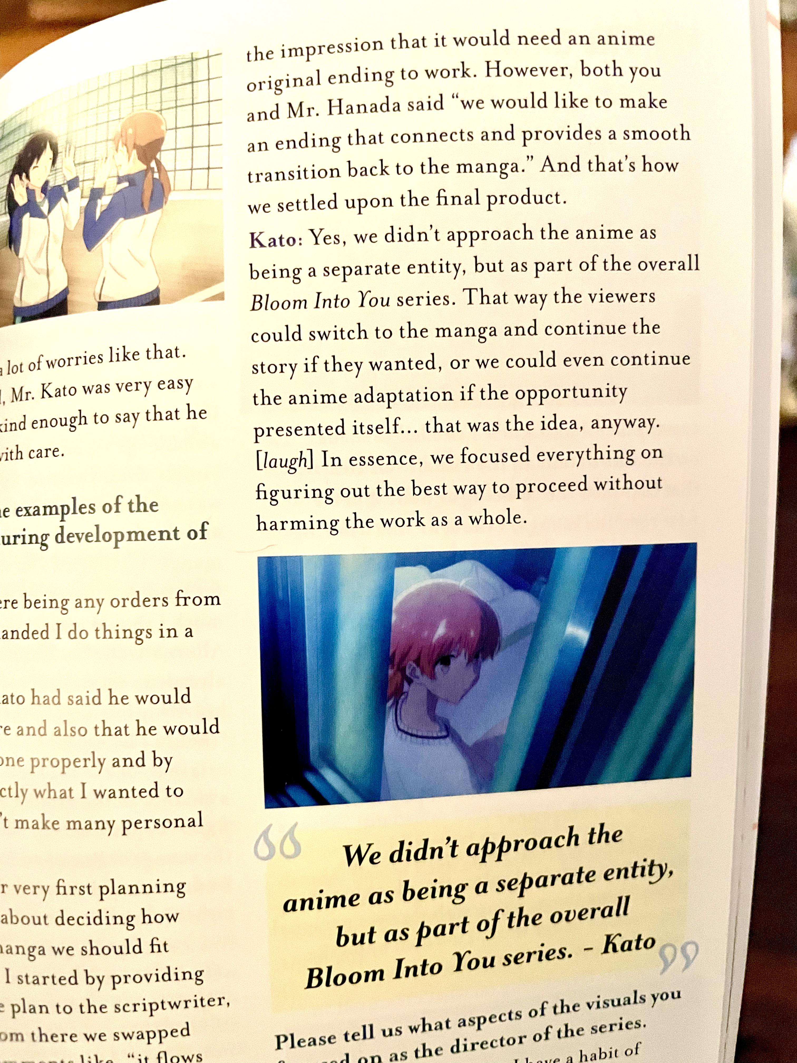 Download wallpaper anime girl, anime, alone, artist, artwork, digital art, hd, 4k, pixiv images, backgrounds, photos and pictures for . Season 2 Hope Interview With Makoto Kato Director Of Bloom Into You R Yagatekimininaru