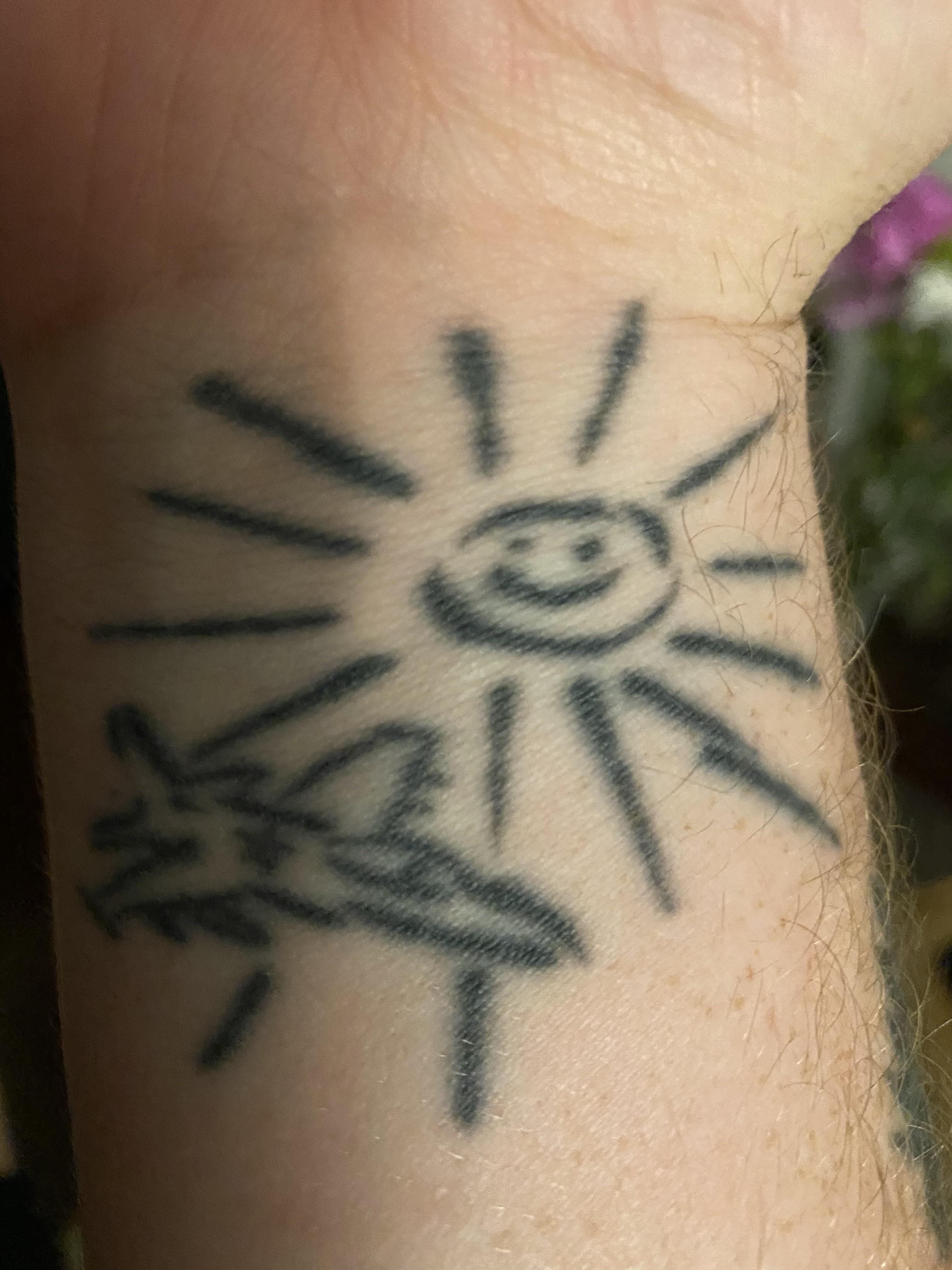 My First Tattoo From 15 Years Ago. It's Objectively Very Shit, But I Love It. : R/Shittytattoos 4032_x_3024_jpg