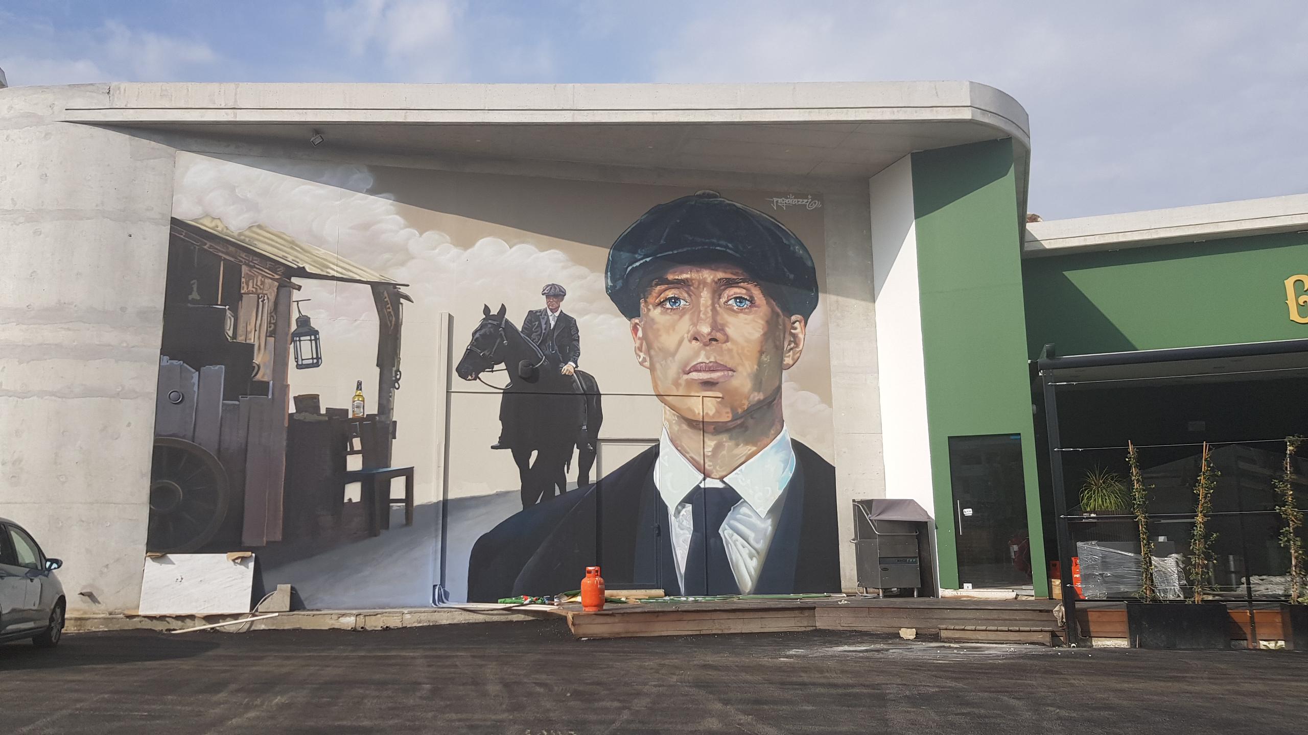 Peaky Blinders Graffiti Work Peakyblinders
