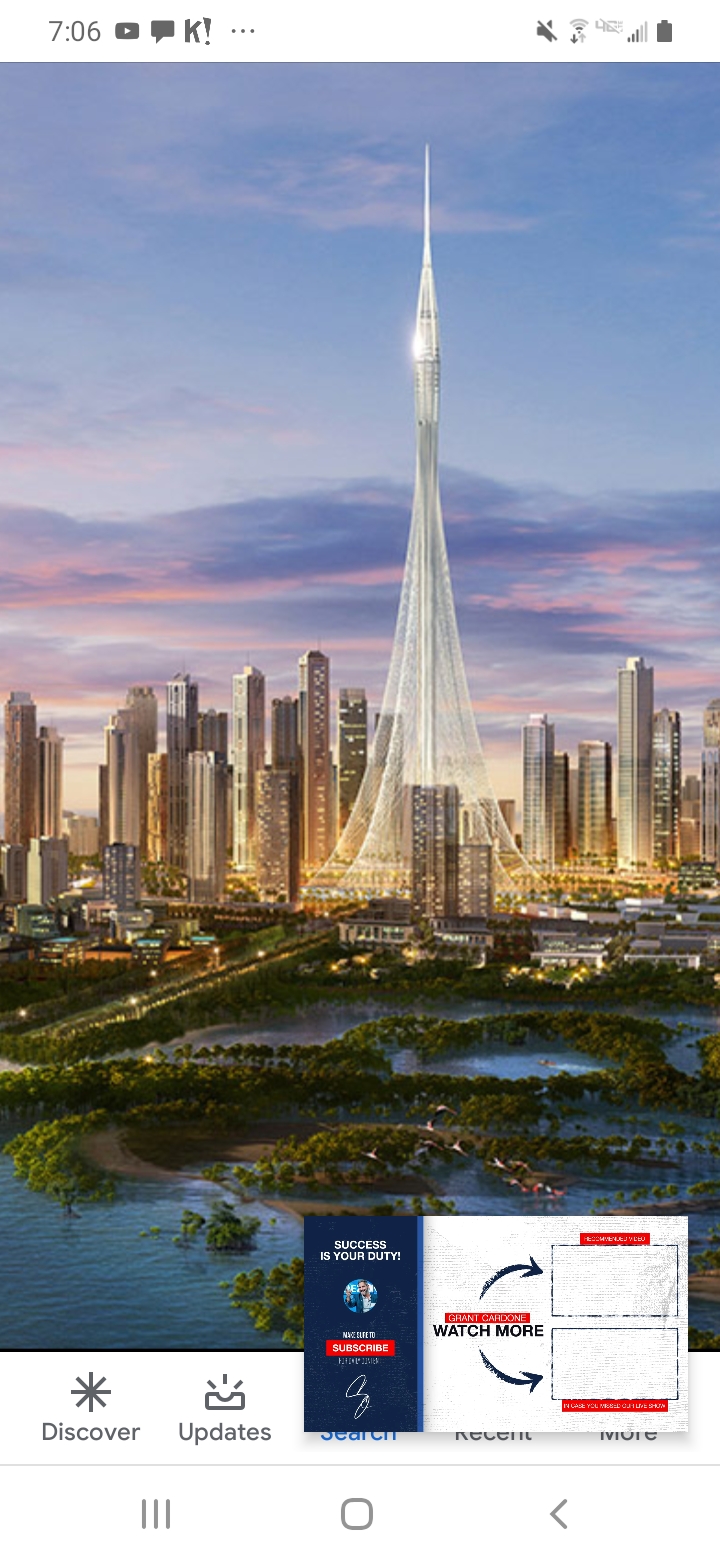 By crazy awareness #crazyawareness #shorts #youtubeshorts #interestingfacts #dubai #mostdifficultupcomingprojectindubai #burjkhalifa . The Dubai Creek Tower is under construction to be the tallest building