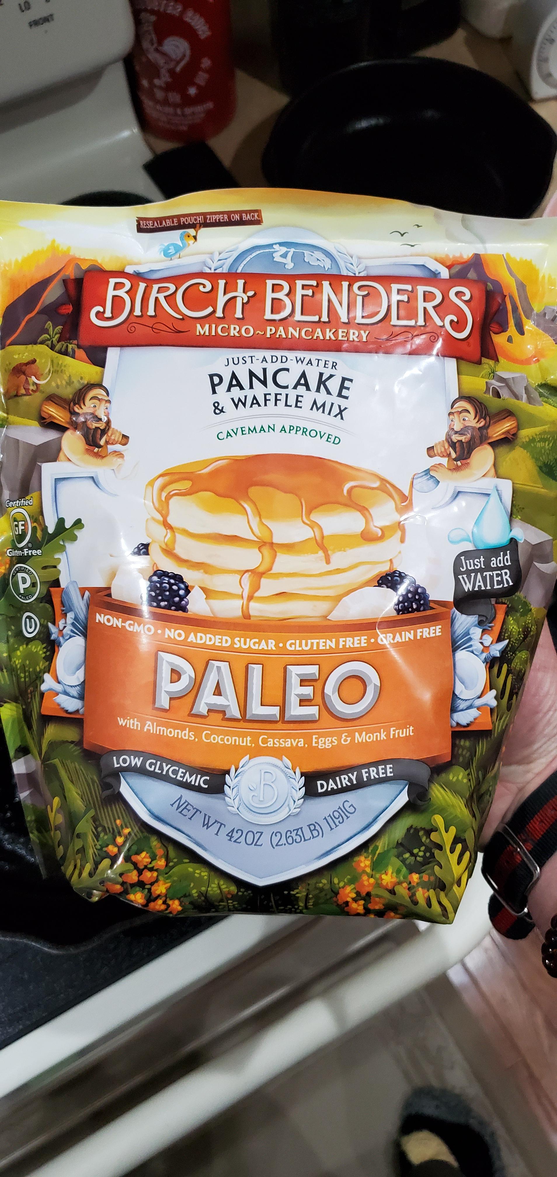 Find quality natural & organic products to add to your shopping list or . Birch Benders Keto Chocolate Chip Pancakes And Birch Benders Maple Bourbon Syrup R Keto Food