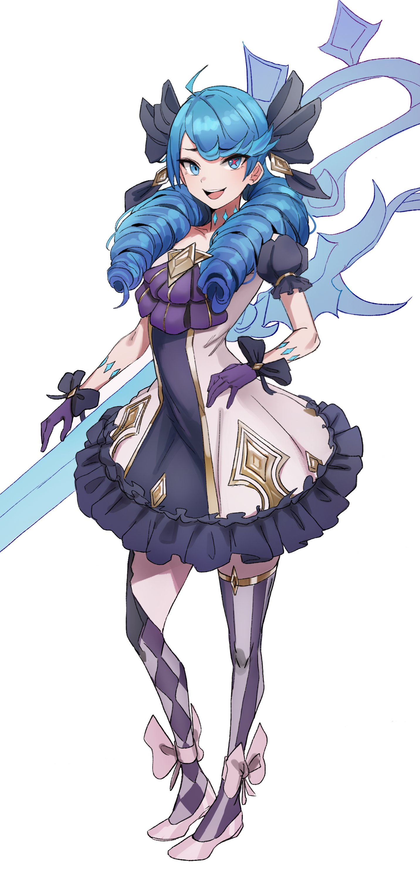 The league of legends world may be focused on the regional playoffs, but that hasn't stopped developer riot games from unveiling their . Gwen League Of Legends R Zettairyouiki