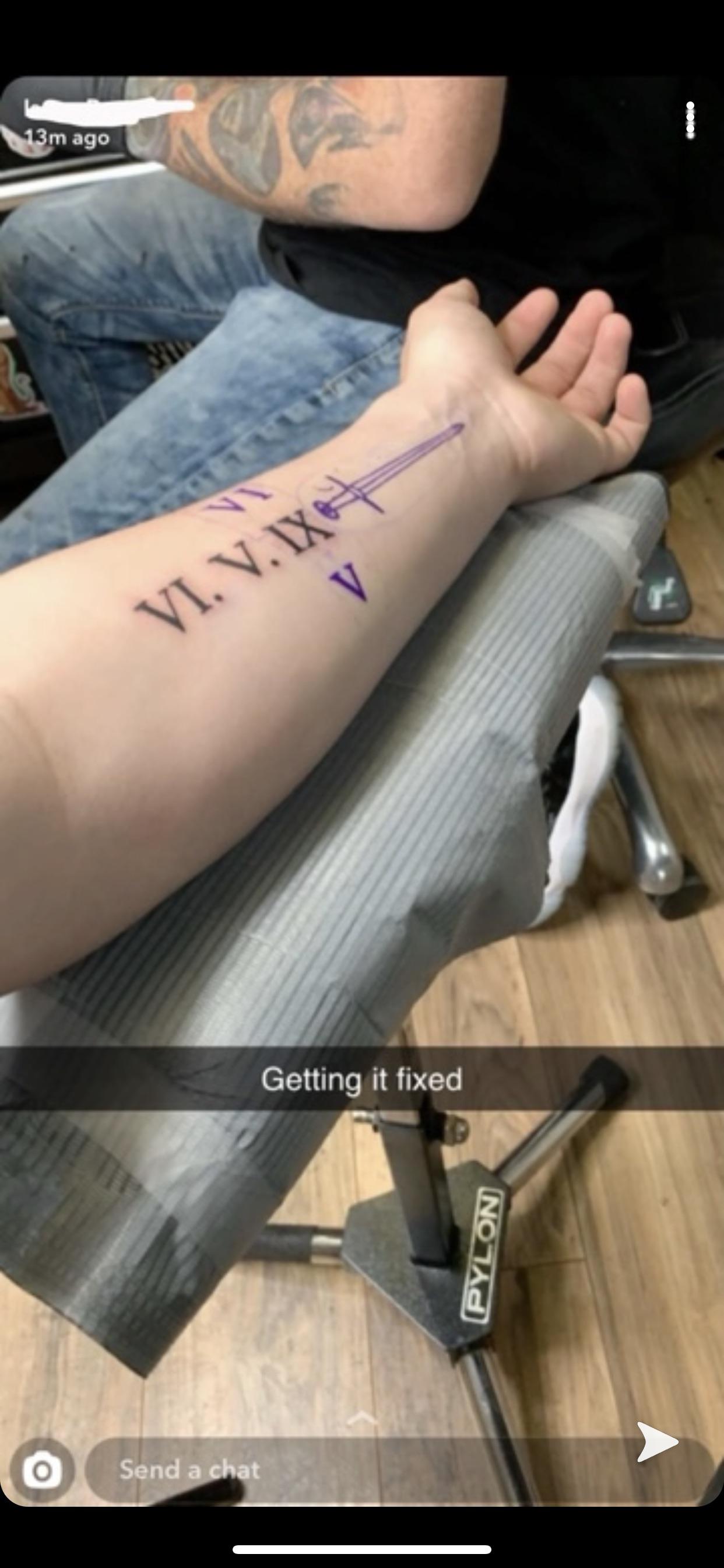 Update To The *695* Tattoo, Idk What He's Gonna Do With The Rest😭🙏🏽 : R/Airforce 2688_x_1242_jpg