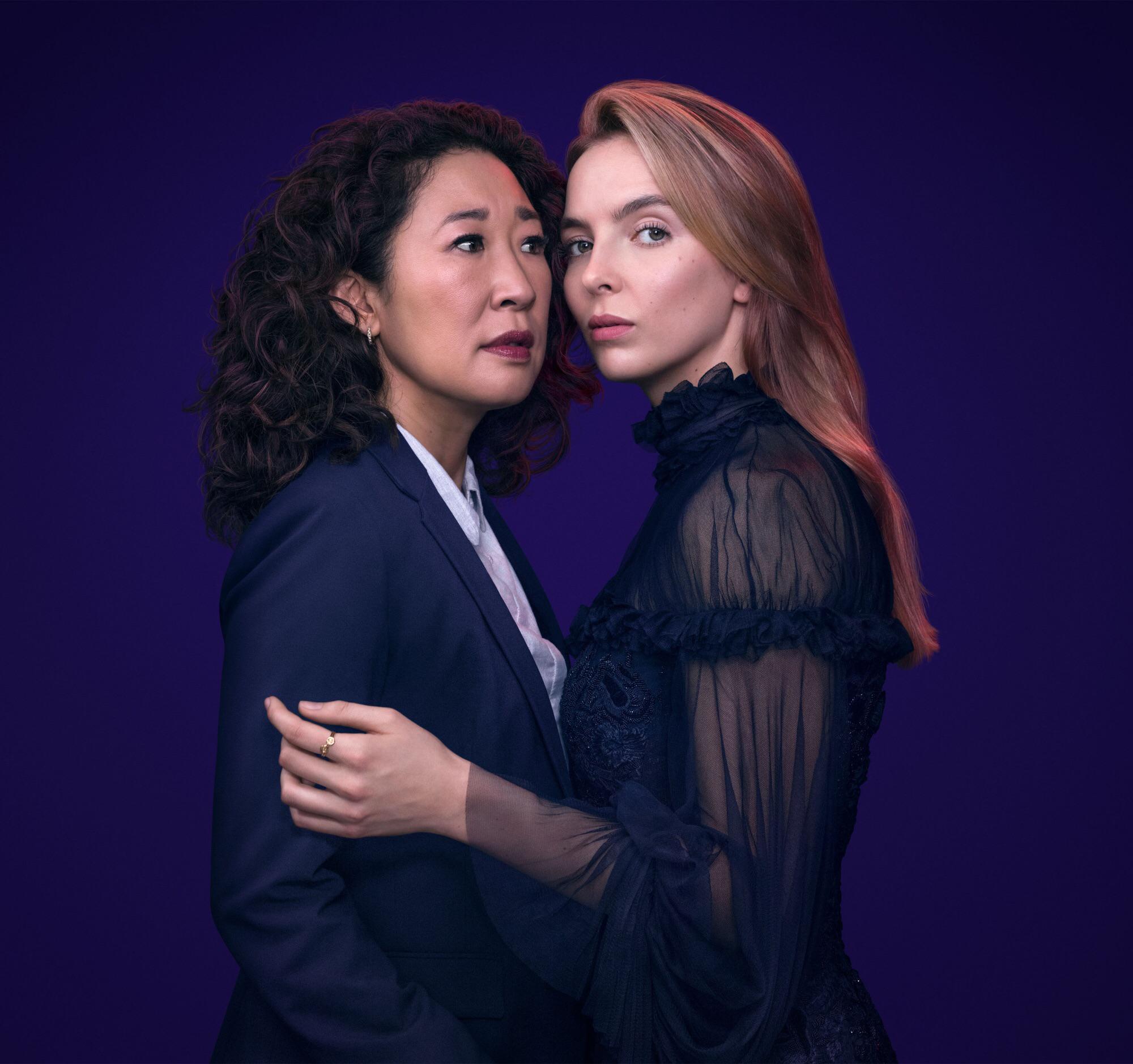 Jodie Comer Photoshoot - Jodie Comer And Sandra Oh In Promotional Photos For Killing Eve Season 2 Jodiecomer