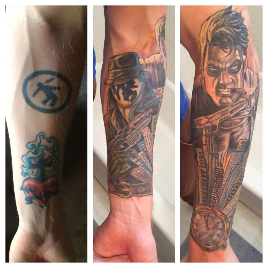 Covered Up Some Terrible Old Tattoos With A Watchmen Half Sleeve : R/Watchmen 1024_x_1024_jpg