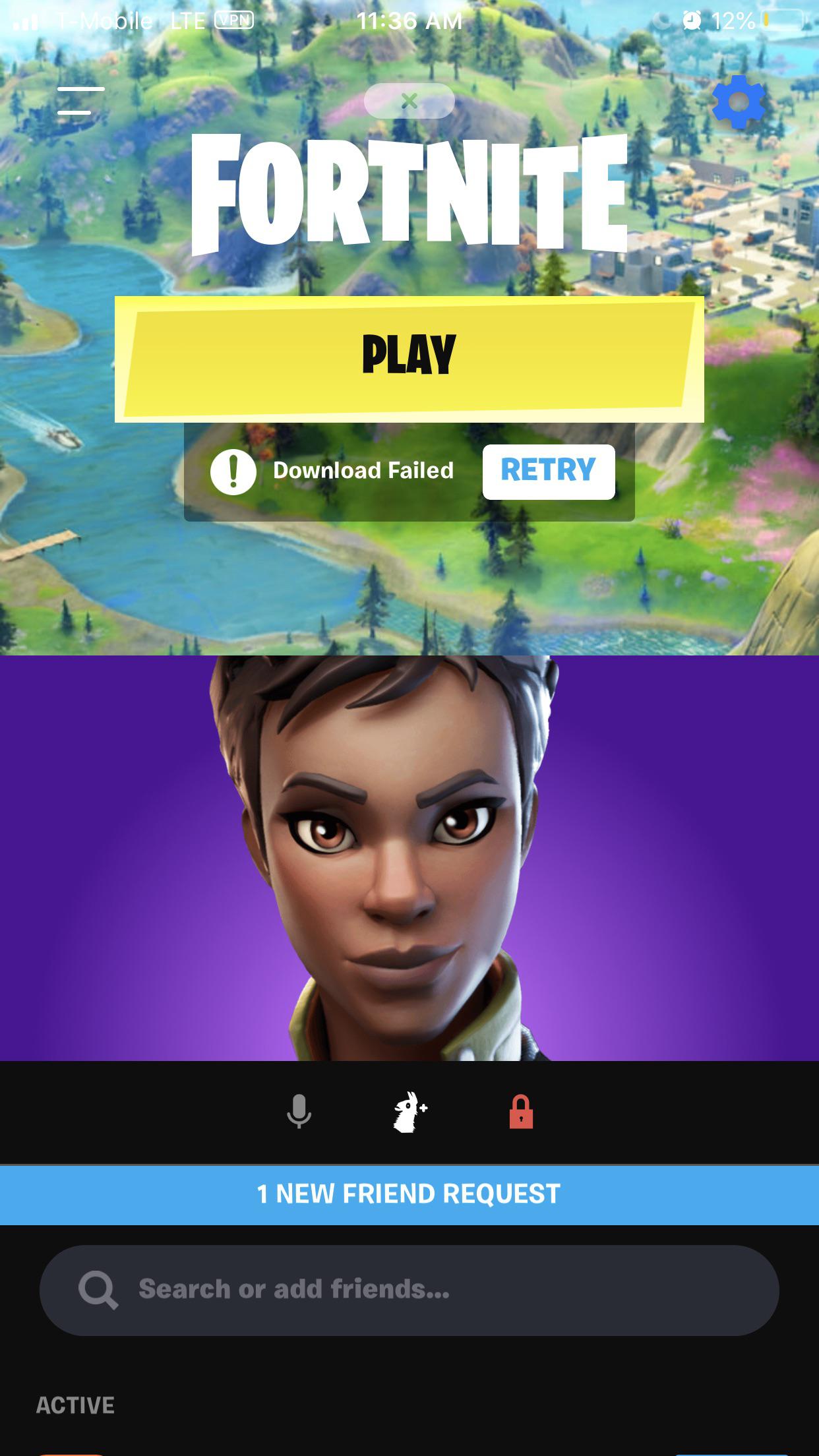 Download Failed How Do I Fix I Ve Never Recieved This Before R Fortnitemobile