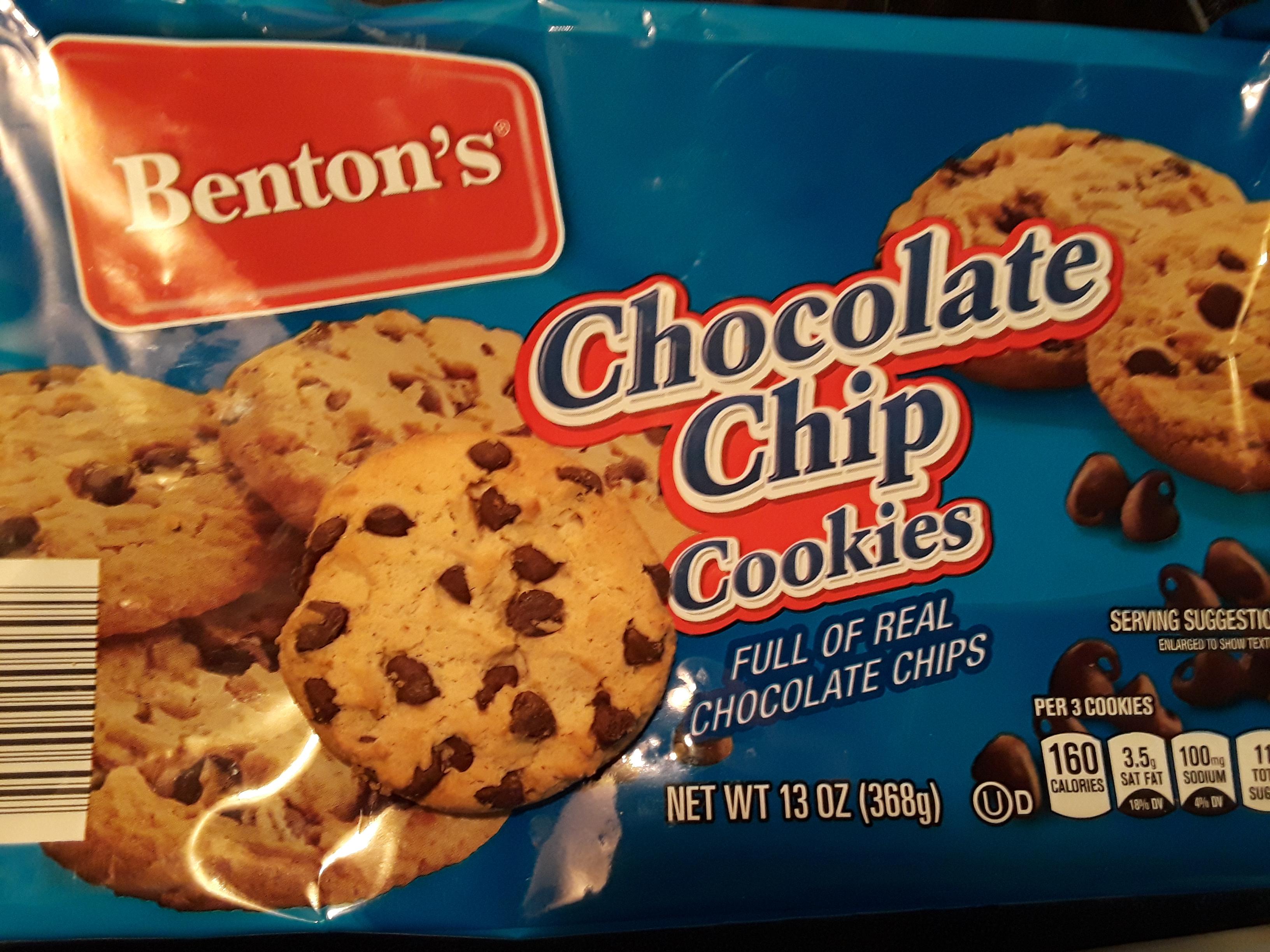 Calories, fat, protein, and carbohydrate values for for packaged chocolate chip cookies and other related foods. Benton S Chips A Heap Cookies Are The Best Store Bought Chocolate Chip Cookies For The Money R Aldi