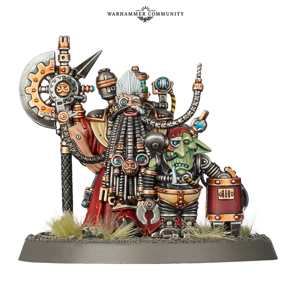 Welcome, the adeptus mechanicus finest! Tech-Priest Grombrindal - New White Dwarf Special Edition model : Warhammer40k