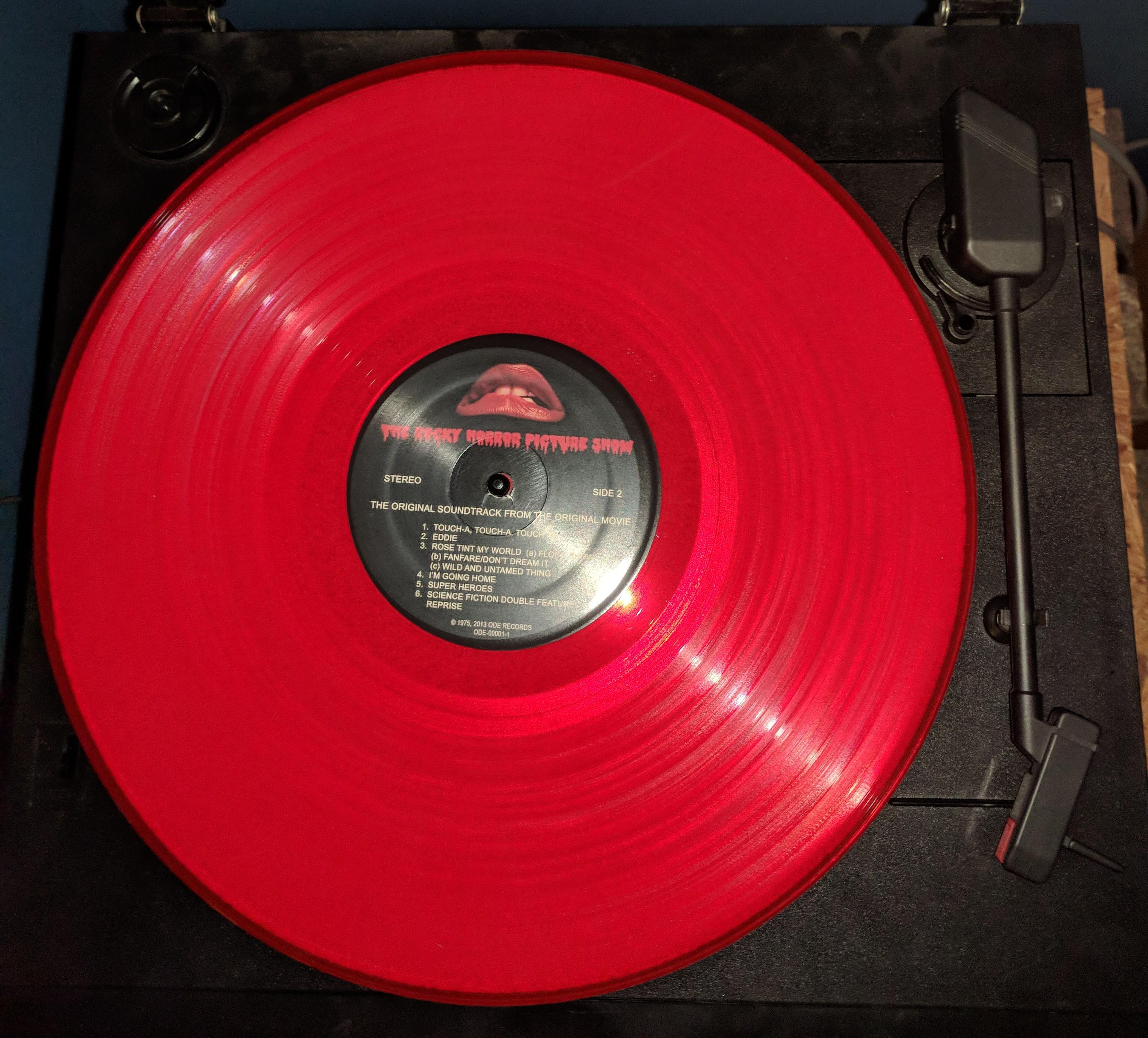 The Rocky Horror Picture Show Soundtrack - My First Colored Record The Rocky Horror Picture Show Soundtrack On Translucent Red Vinyl R Vinyl