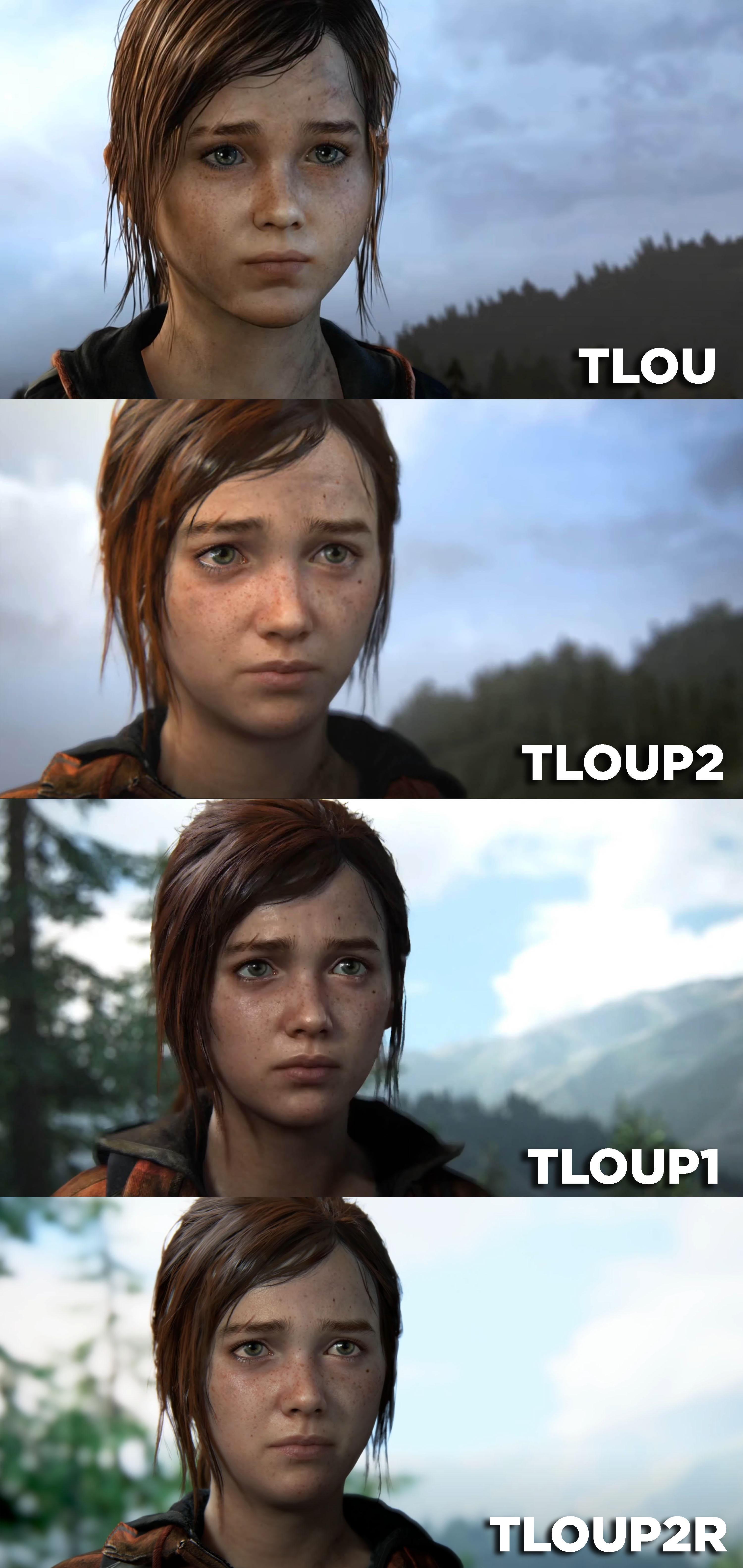 Ellie from every TLOU game : rthelastofus