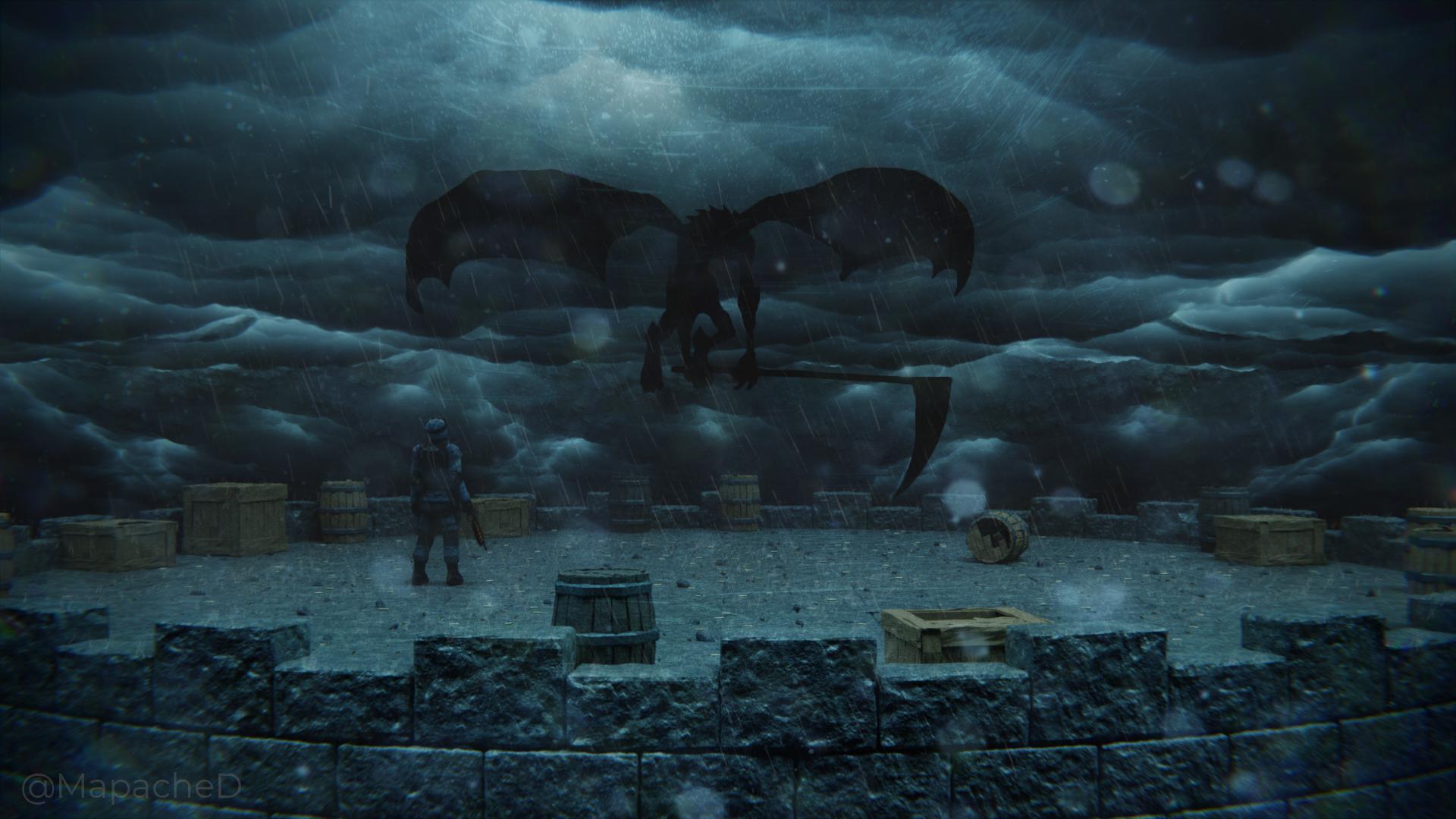 Metal Slug 5 S Final Boss Avatar Of Evil Fanart By Me Metalslug