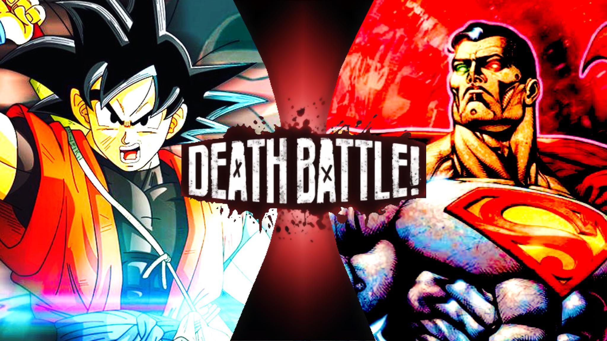 Goku Vs Superman But At Their Strongest Versions Xeno Goku Vs Cosmic Armor Superman Deathbattle