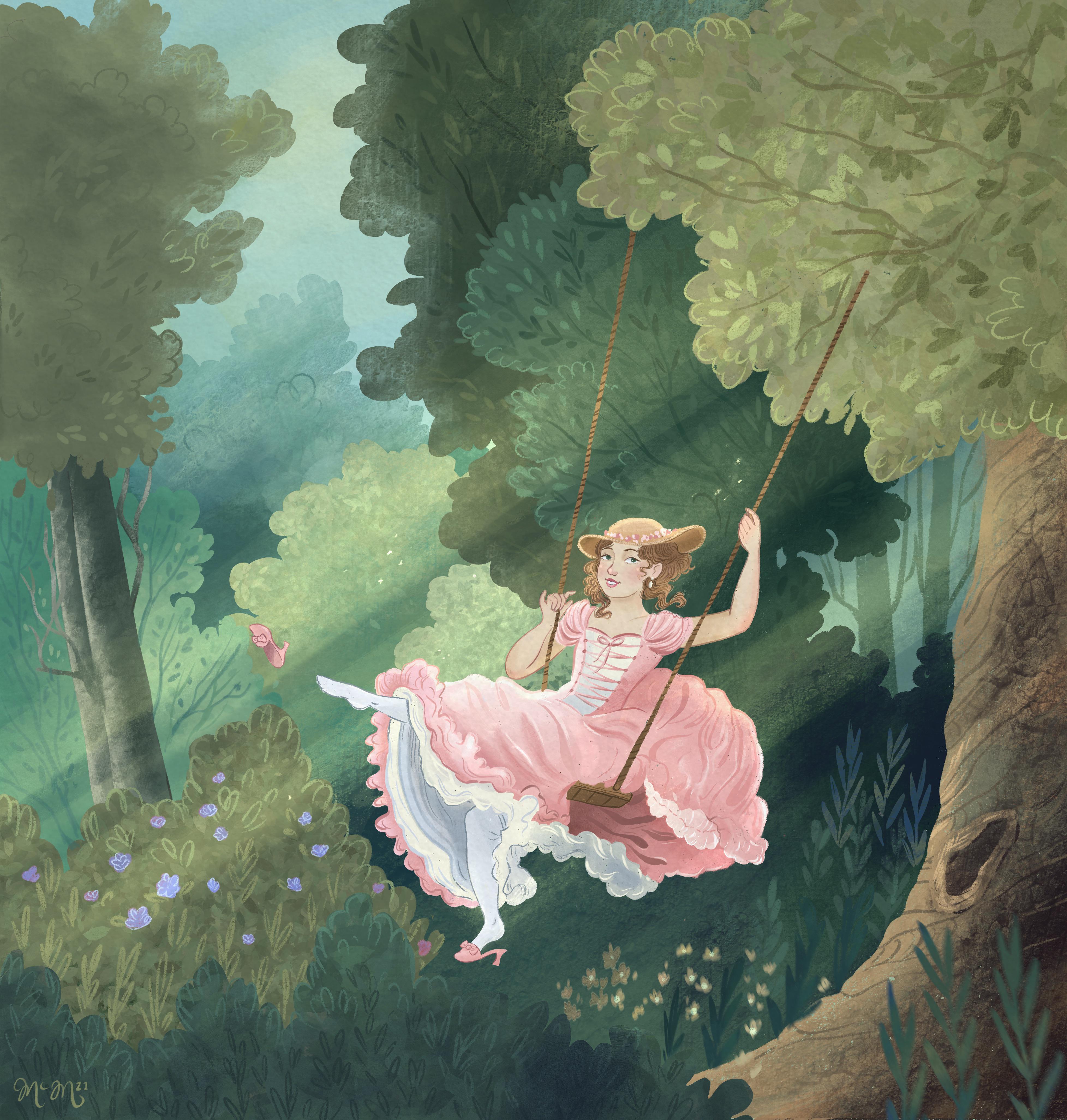 The Swing Painting In Frozen Analysis Of The Swing By Jean Honore Fragonard The filmmakers