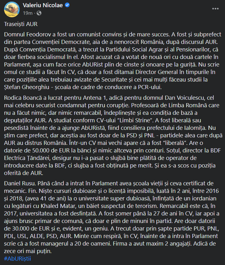Valeriu Nicolae A Analizat Cv Urile A 3 Parlamentari Aur TraseiÈti Lucian Feodorov Fost Pcr Ist Rodica BoancÄ LiberalÄ PesedistÄ Daniel Rusu Fost Pur Pnl Pdl Usl Alde Psd Romania