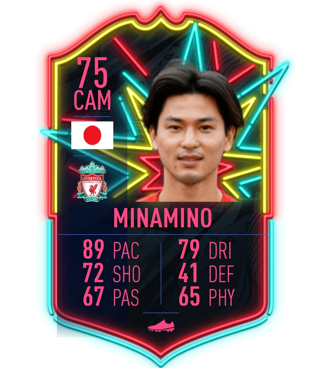 Takumi minamino is a japanese professional football player who . Liverpool Signed Minamino Looks Like A Nice Card For The Pl Fifa