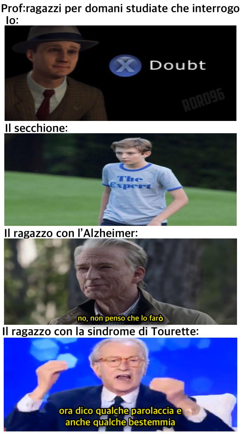 E quel documentario sulla sindrome di tourette? Ma Prof Internet Culture And Memes R Memesita
