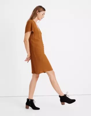 Free shipping both ways on madewell, dresses, women from our vast. V Neck Button Front Dress