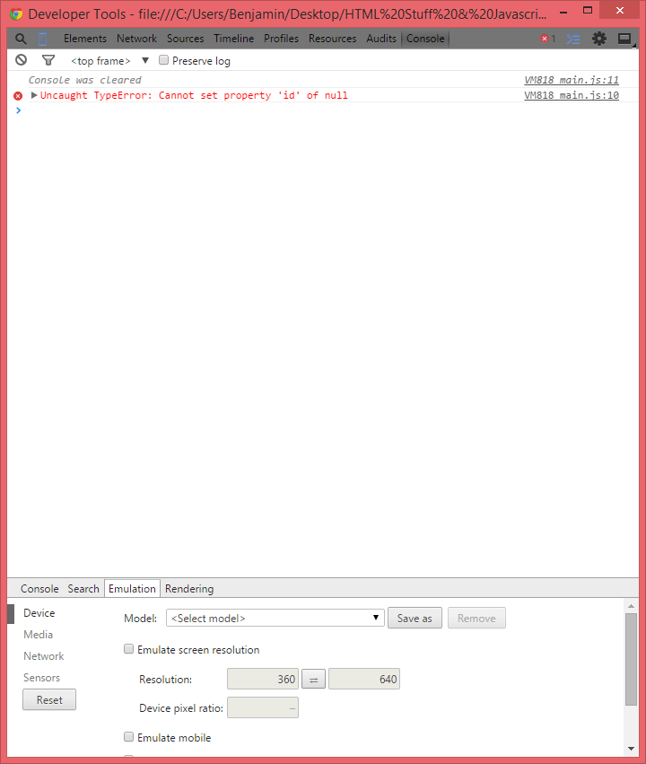 I tested this by racking up a ton of Javascript errors.
