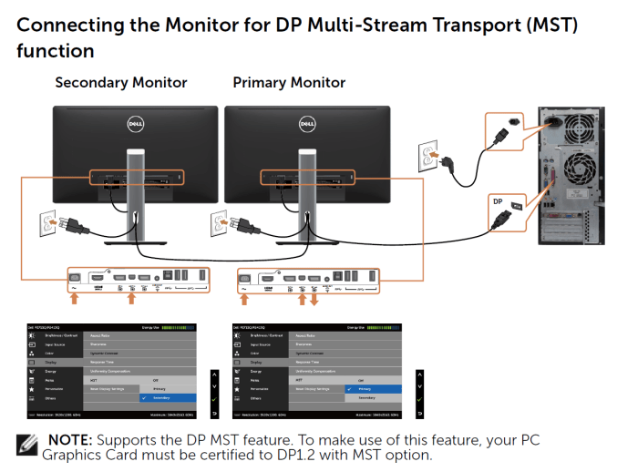 How to connect my laptop to two monitors