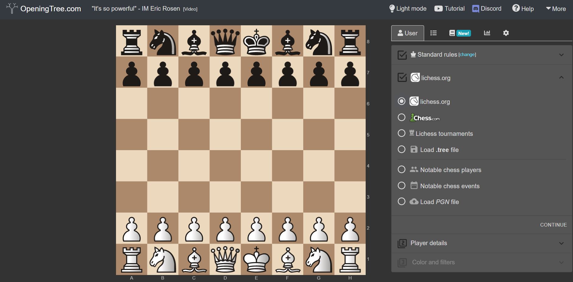 No registration, no ads, no plugin required. Lichess Summary Analyzer Tool Chess Stack Exchange