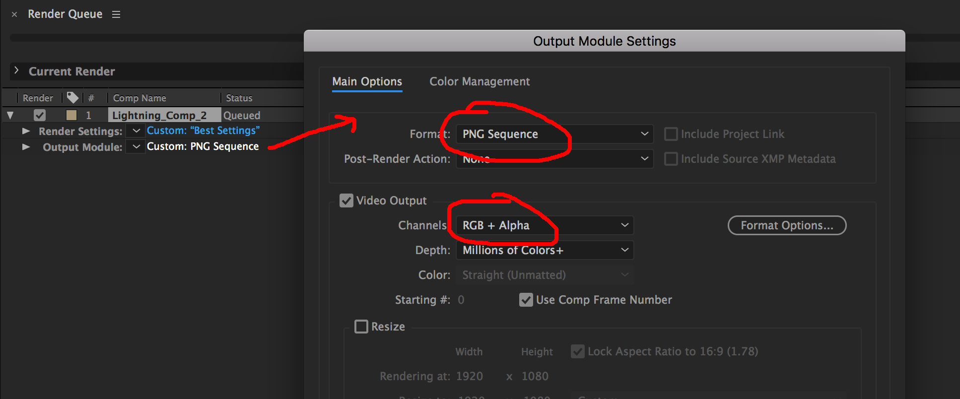 Can I Create A Transparent Gif With After Effects Graphic Design Stack Exchange