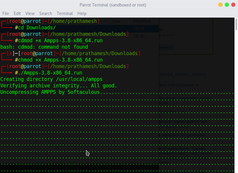  linux mkdir Usr Local Etc Reaver 