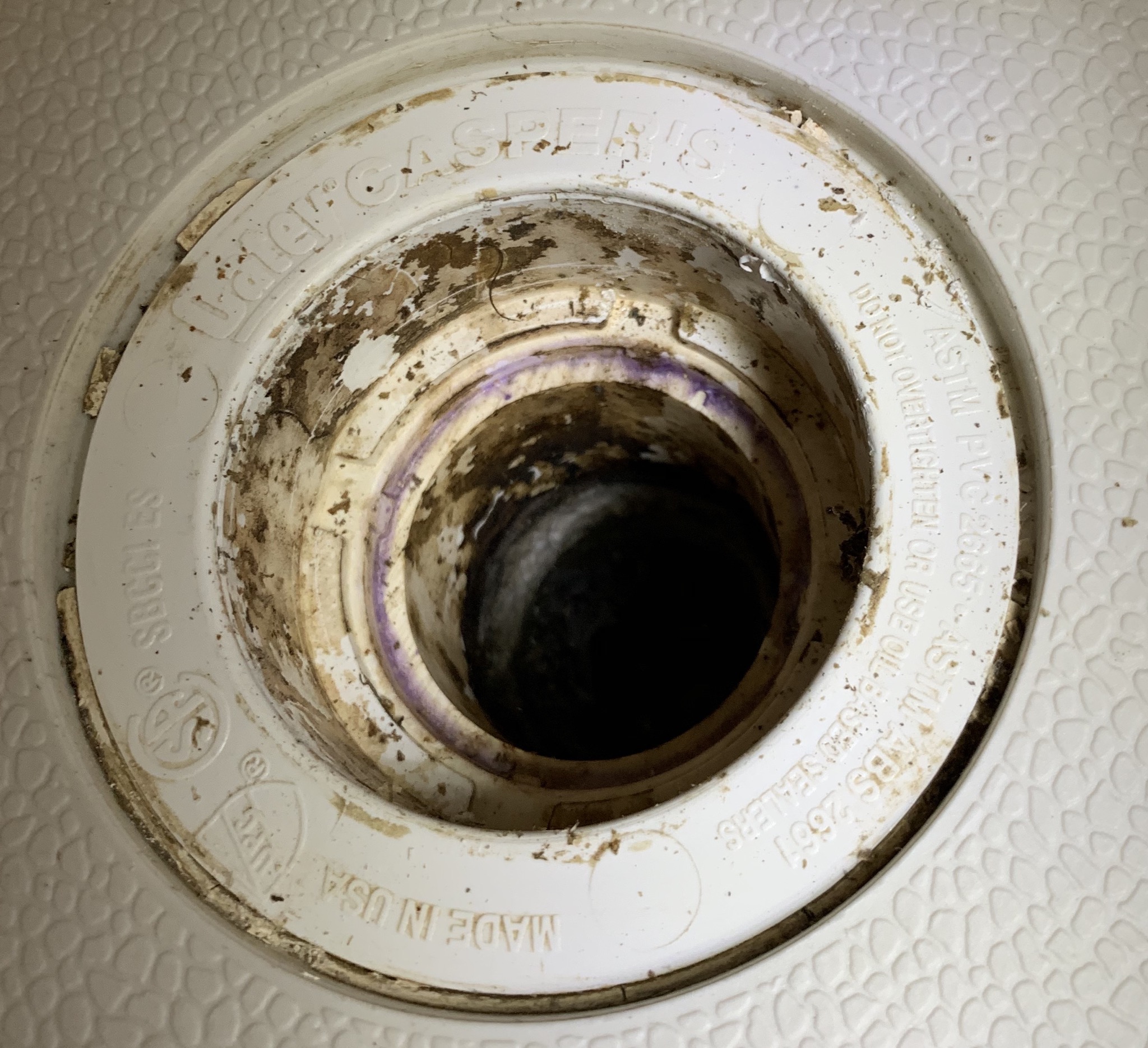 A toilet leak is usually a result of some sort of a break or defect in. bathroom - Is my shower drain flange glued - Home