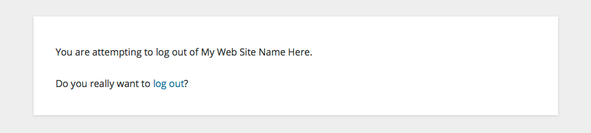 Where in wp core the hook is used wordpress. php - Logout and redirect using the WP Menu - WordPress Development Stack Exchange