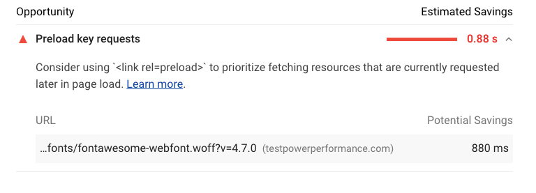 Here i will show you, how you can preload your key request in wordpress. Preload Key Requests Lighthouse Stack Overflow