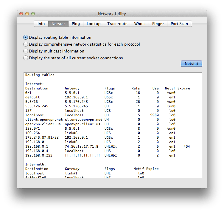 关于macos 如何在mac Osx中获取默认网关 码农家园
