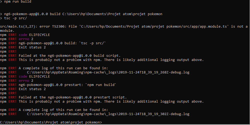 Start An Angular 8 Application Stack Overflow