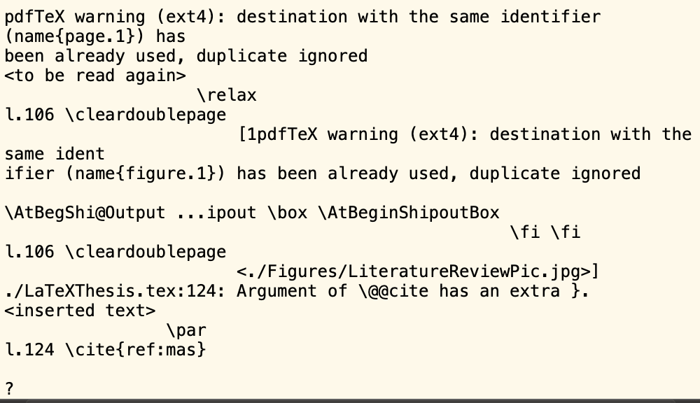 Now, myfile.pdf is generated with the bibliography items. bibliographies - References created in bibliography, but not in text