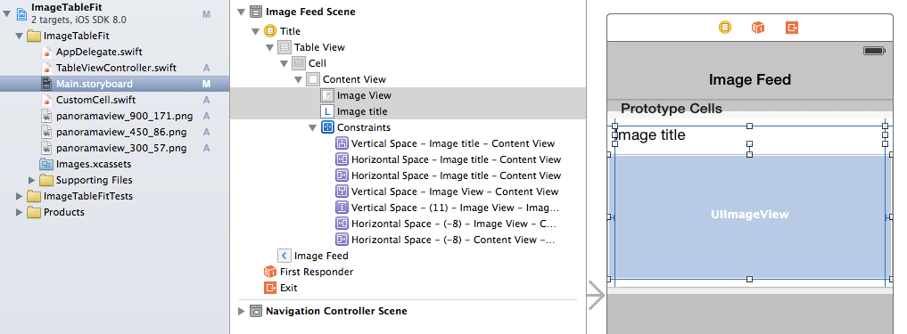 关于uitableview:自动布局:获取UIImageView高度以正确计算单元格高度