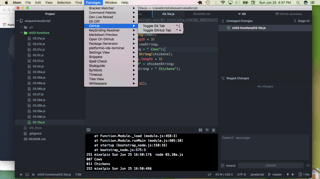 How Can I Run Git Commit And Git Push In Atom Stack Overflow