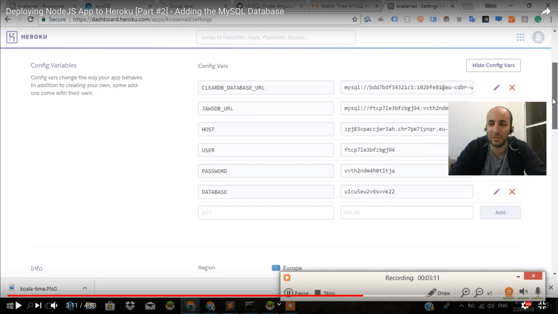 Heroku Config Vars