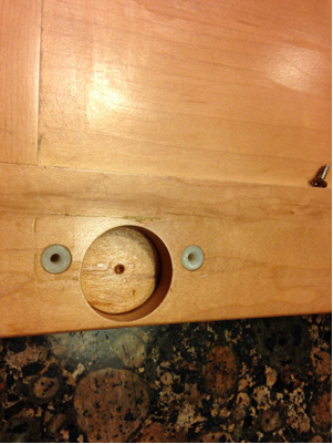Wood cabinet factory fairfield, nj. Cabinets with existing dowels in the wrong place. How do I