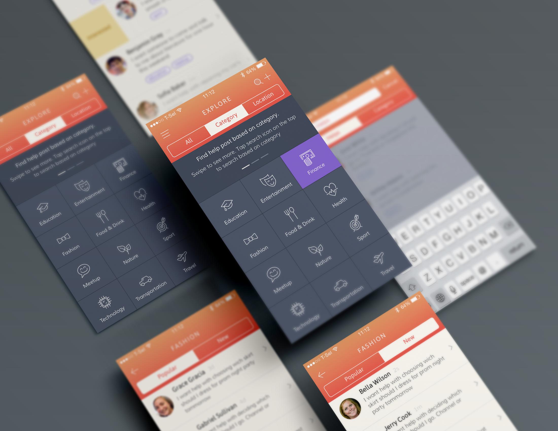 Manipulating graphics into three dimensions (adding perspective with a vanishing point, or along an isometric plane) can be really useful . How To Create Angled Screenshots Of Mobile Screen On Sketch 3 Graphic Design Stack Exchange